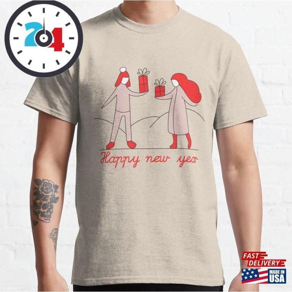 Ring In The New Year With Style Our Happy Shirt Collection From T-shirt Unisex - Picture 1 of 4